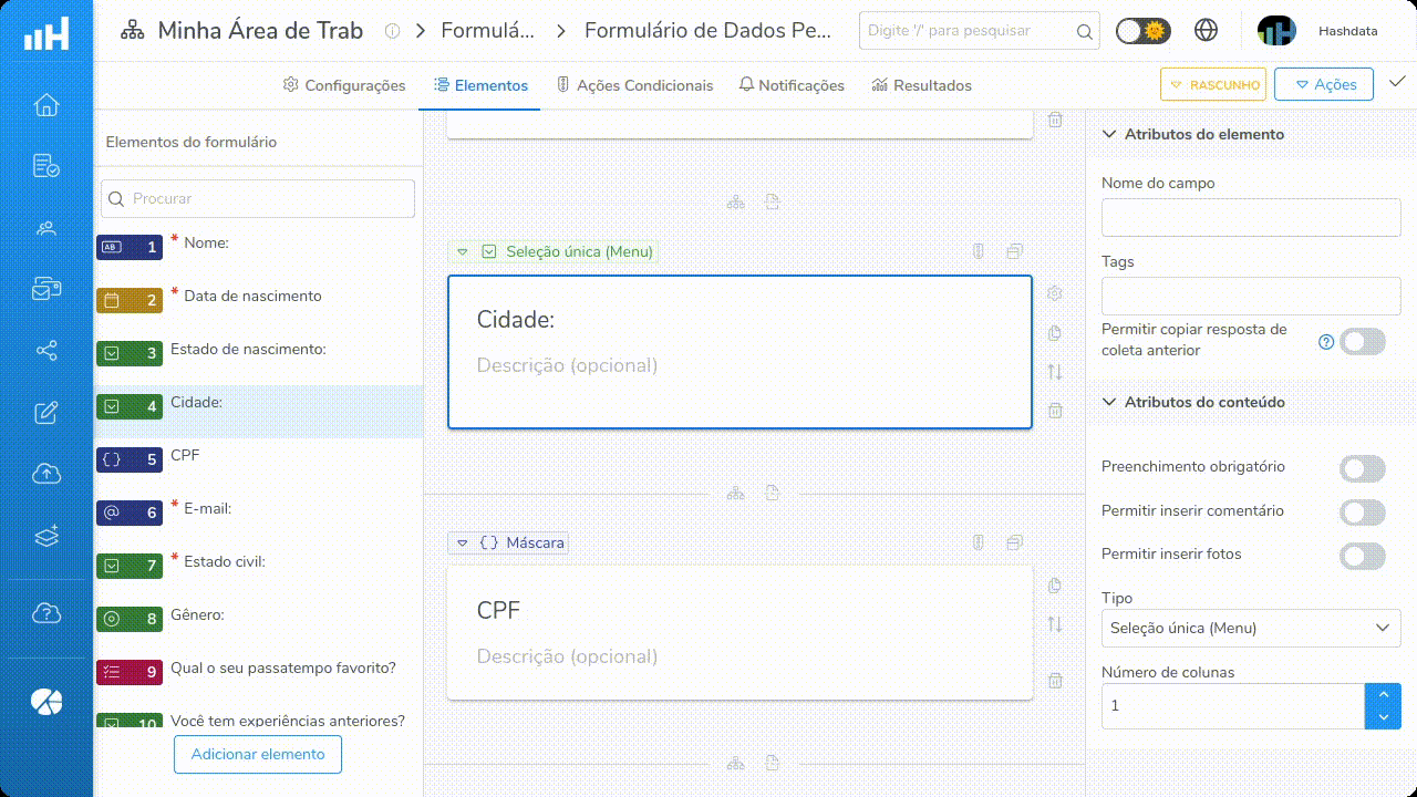 Funcionalidades da configuração do Conteúdo Condicional. Clique na imagem para ampliá-la. Funcionalidades da configuração do Conteúdo Condicional. Clique na imagem para ampliá-la.